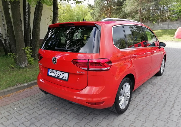 Volkswagen Touran cena 79000 przebieg: 117188, rok produkcji 2017 z Radom małe 232